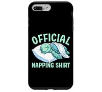 Pigiama ufficiale Sleepshirt tartaruga marina pigro divertimento andare a letto Custodia per iPhone 7 Plus/8 Plus