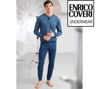 Pigiama uomo caldocotone interlock Enrico Coveri EP2197
