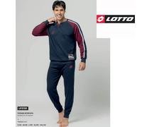 Pigiama uomo caldocotone interlock Lotto LP2130