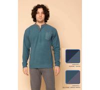Pigiama uomo calibrato in caldo jersey di cotone lanato Irge CUPM122