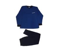 Pigiama Uomo Calibrato Jackie-O 100% Cotone Jersey Scollo Serafino Manica Lunga