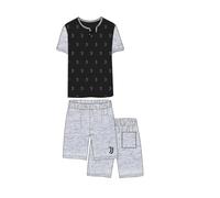 pigiama uomo corto in cotone mezza manica JUVENTUS art. J10 3000 (nero, S)
