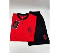 PIGIAMA UOMO COTONE 100% MEZZA MANICA PANTALONCINO COLLEZIONE 2025 HERMET AC MIL