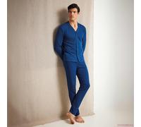 Pigiama Uomo cotone maglia aperta pois Enrico Coveri EP1180