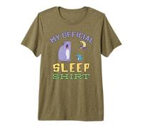 Pigiama Uomo Dormire Camicia da Notte Donna Gatti Notte Maglietta Premium