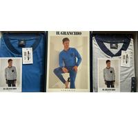 PIGIAMA UOMO IL GRANCHIO COTONE ESTIVO PRIMAVERILE MANICA LUNGA SERAFINO Moda