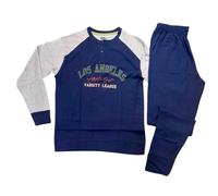 Pigiama uomo in cotone 100 % estivo primavera manica lunga pantalone lungo Vanuè