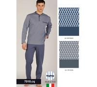 Pigiama uomo in jersey di cotone caldo Bip Bip 7018