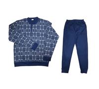 Pigiama Uomo invernale, bordato, Punto Milano, FERRUCCI Mod. Serafino 4638