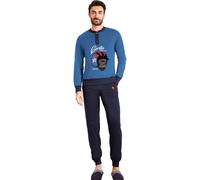Pigiama Uomo invernale in Cotone Interlock Hollywood Milano