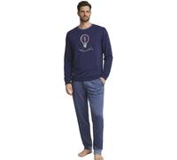 Pigiama Uomo Invernale Lungo Kyros 3108 in Caldo Cotone