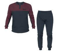 Pigiama Uomo LONSDALE Cotone Interlock Manica Lunga - Vari Modelli