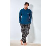 PIGIAMA UOMO LUNGO ENRICO COVERI CALDO COTONE INVERNALE