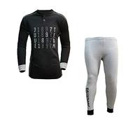 Pigiama Uomo Lungo in Cotone Juve Prodotto Ufficiale Juve Art. JU14075 (S, Nero)