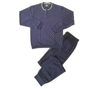 Pigiama uomo lungo primavera maglietta cotone filo di scozia serafino Ferrucci