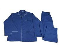 PIGIAMA UOMO MANICA LUNGA APERTO TELA DI COTONE NEW DIPLOMAT ART WO501