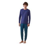 Pigiama Uomo Manica Lunga Serafino Cotone Felpato NOI DI NOTTE FC003112