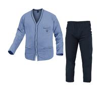 Pigiama Uomo NAVIGARE Cotone Jersey Aperto Art.14280A