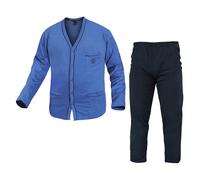 Pigiama Uomo NAVIGARE Taglie Forti Cotone Jersey Aperto Art.14280AB