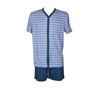 Pigiama uomo RAGNO corto maglia mezza manica aperto davanti in maglina di cotone