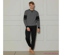 Pigiama uomo scollo serafino caldo cotone Kappa KMW25002