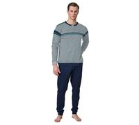 pigiama uomo SERGIO TACCHINI invernale caldo COTONE polsino bottoni 10 colori