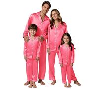 Pigiami Famiglia Coordinati Comodo Caldo Pigiama Natalizi Per Tutta La Famiglia Pigiami Maniche Lunghe Coppia Regalo Da Notte Set Invernale Capodanno Abiti Due Pezzi Comodo Per Donna Uomo Bambini