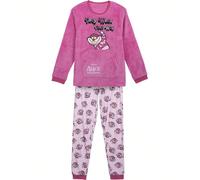 Pigiami per ragazze adolescenti Questi pigiami lunghi per bambini e bambine sono ideali per garantire notti calde, comode ed eleganti. Il set comprende una maglia a maniche lunghe e pantaloni lunghi,