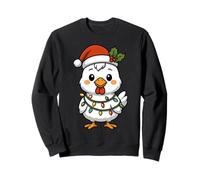 Pigiami per Ragazze e Ragazzi con Albero di Natale con Pollo Felpa