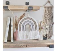 Piglet&Chestnut Kit macramè per adulti per principianti, kit arcobaleno macramè, per creare il proprio macramè arcobaleno, kit per principianti fai da te, completo di istruzioni illustrate (lingua