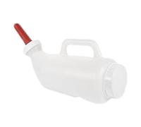 Piglets Feeder, Reusable Cow Baby Bottle, 39x11x11.5cm, Goat Milk Bottle, Portable Sheep Nursing, Feed Bucket for Livestock, Calves, Lambs, Pigs, Silicone, PP