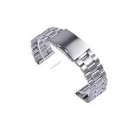 PIGLOLKINY Cinturino for orologio in acciaio inossidabile for uomo donna Accessori for bracciale impermeabili universali for strumento(22mm)