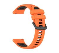 PIGLOLKINY Cinturino for orologio in silicone da 20 22 mm for cinturino For Garmin D2 Air X15 Forerunner 570 265 255 165(Deep Pink,1pcs 20mm)