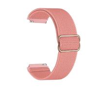 PIGLOLKINY Cinturino in nylon da 20 mm 22 for Xiaomi Watch 5 / S4 S3 S2 Bracciale traspirante e resistente for Redmi Oneplus Lite-3(Flesh pink,For other 22mm)