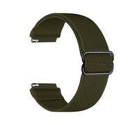 PIGLOLKINY Cinturino in nylon da 20 mm 22 for Xiaomi Watch 5 / S4 S3 S2 Bracciale traspirante e resistente for Redmi Oneplus Lite-3(ArmyGreen,For other 22mm)