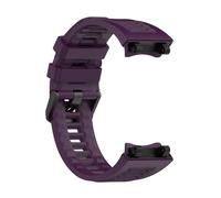 PIGLOLKINY Cinturino in silicone for Amazfit Active Edge Strap Accessori for bracciale di ricambio Smart Watch(Dark Purple)