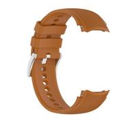 PIGLOLKINY Cinturino in silicone No Gap for Oppo Watch X X2 for bracciale For OnePlus 2 3 2R Smartwatch(Brown,For OnePlus Watch 3)