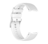 PIGLOLKINY Cinturino in silicone No Gap for Oppo Watch X X2 for bracciale For OnePlus 2 3 2R Smartwatch(White,For OnePlus Watch 2R)