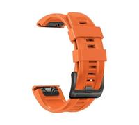 PIGLOLKINY Cinturino QuickFit 22mm 26mm for Garmin Descent G2 Instinct 3 E 45mm 50mm Fenix 8 7 7X/Tactix 7pro/Bracciale Enduro(Orange 2,1PCS 22mm)