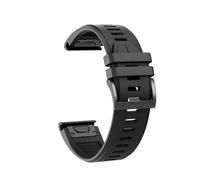 PIGLOLKINY Cinturino QuickFit 22mm 26mm for Garmin Descent G2 Instinct 3 E 45mm 50mm Fenix 8 7 7X/Tactix 7pro/Bracciale Enduro(Black,1PCS 22mm)