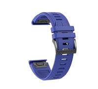 PIGLOLKINY Cinturino QuickFit 22mm 26mm for Garmin Descent G2 Instinct 3 E 45mm 50mm Fenix 8 7 7X/Tactix 7pro/Bracciale Enduro(Blue,1PCS 26mm)