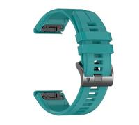 PIGLOLKINY Cinturino sportivo in silicone 22/26mm for Garmin Fenix 8 E 7 7X 6 6X 5 5X Plus Bracciale cinturino Epix Pro Descent Mk3(Ginger,QuickFit 26mm)