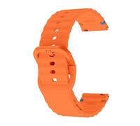 PIGLOLKINY For Garmin Approach J1/Venu 4 3 2 45mm/Forerunner 570 265 255 165/Vivoactive 6 5 Bracciale elastico 20 22mm(Orange,1pcs 22mm)