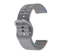 PIGLOLKINY For Garmin Approach J1/Venu 4 3 2 45mm/Forerunner 570 265 255 165/Vivoactive 6 5 Bracciale elastico 20 22mm(Gray,1pcs 22mm)
