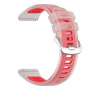 PIGLOLKINY For Huawei Watch Fit4 Pro/Fit 4-3-2 Bracciale for cinturino Jelly Colors New-SE-Special Edition for adattatore(2 Red,For Huawei Fit3 Fit4 Pro)