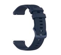 PIGLOLKINY Misura for Garmin Venu 3 Band Forerunner 265 255 245 Music Vivoactive 4 Bande for Sq 2 Plus Bracciale Cinturino in silicone 20/22mm(Midnight blue 1,20mm)