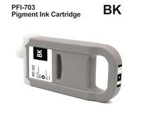 Pigment ink 700ML PFI703 PFI-703 PFI 703 Premium Color Compatible Ink Cartridge for iPF810 iPF820 iPF815 iPF825 Printer(PFI-703-Pigment-BK)