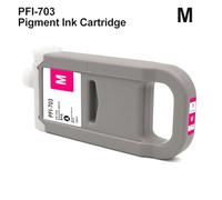 Pigment ink 700ML PFI703 PFI-703 PFI 703 Premium Color Compatible Ink Cartridge for iPF810 iPF820 iPF815 iPF825 Printer(PFI-703-Pigment-M)