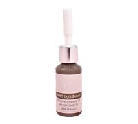 Pigmenti permanenti del sopracciglio di trucco, PMU & pigmento del tatuaggio di procedura di Microblading per gli artisti, 10ml (marrone chiaro)
