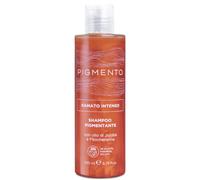 Pigmento, Shampoo pigmentante, Trattamento Ravviva il Colore con Olio di Jojoba e Fitocheratina, Colore Capelli Ramato Intenso, Deterge e Rende i Capelli Brillanti e Setosi, 200 ml